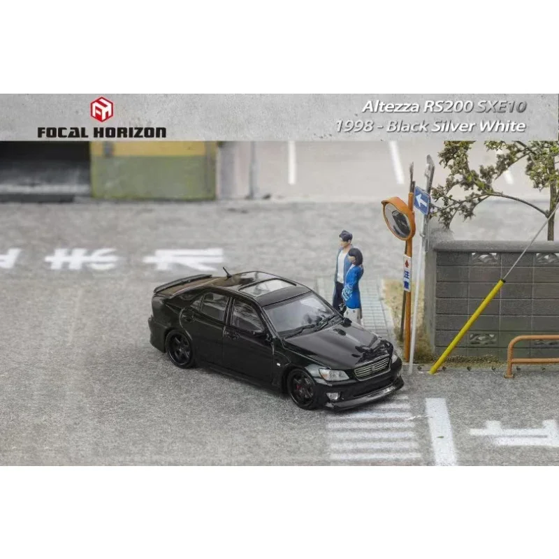 Vorverkauf 1:64 FH Altezza RS200 SXE10 Geöffnete Haube Diecast Diorama Auto Modell Sammlung Miniatur Spielzeug Focal Horizon