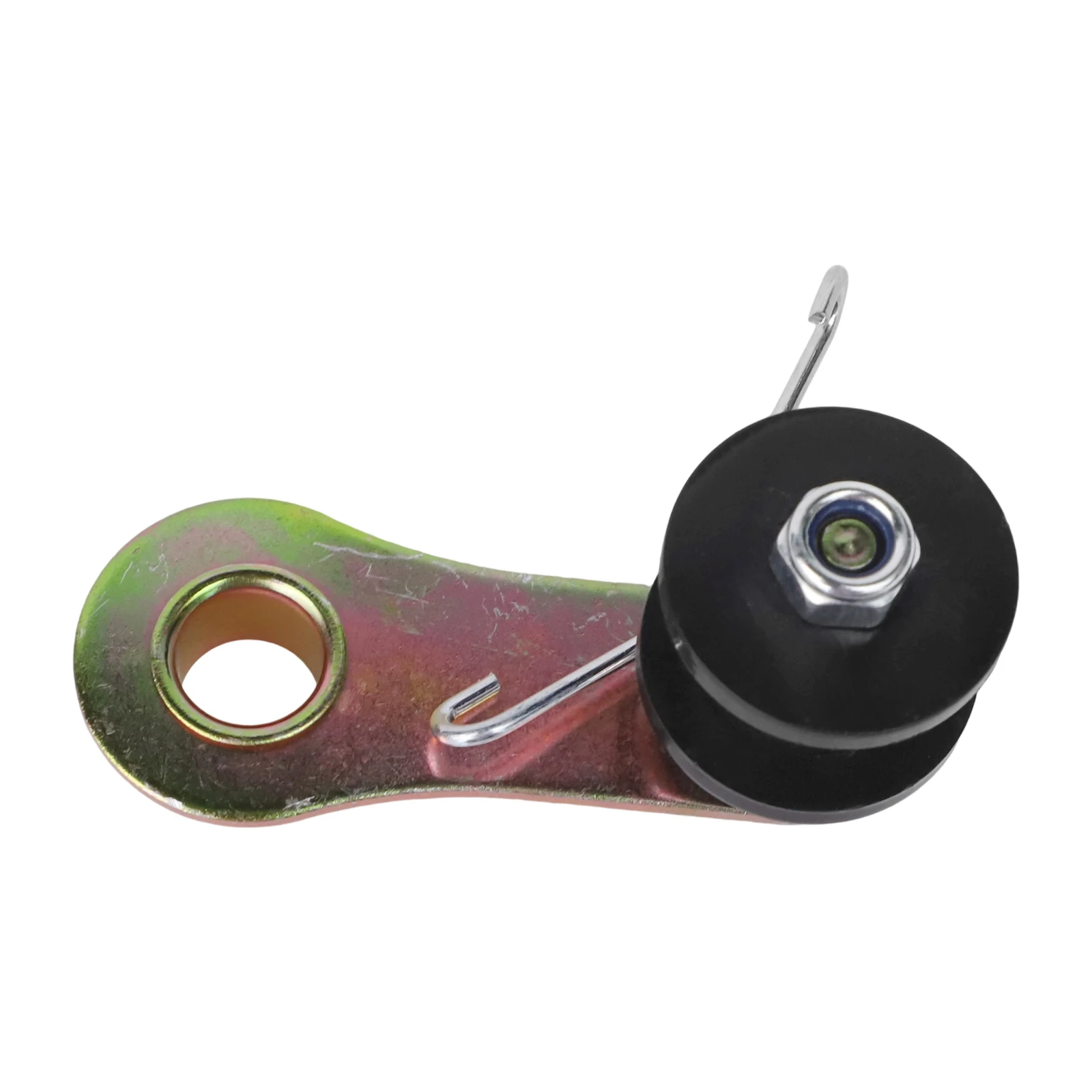 For ATV For Quad Dirt Bike Chain Tensioner Guide Featuring Roller Idler for 110cc 125cc 140cc Engine Applications