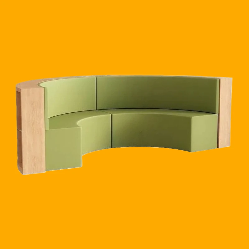 

Reading room S-type storage card seat Reception hall Rest area Leisure sofa chair