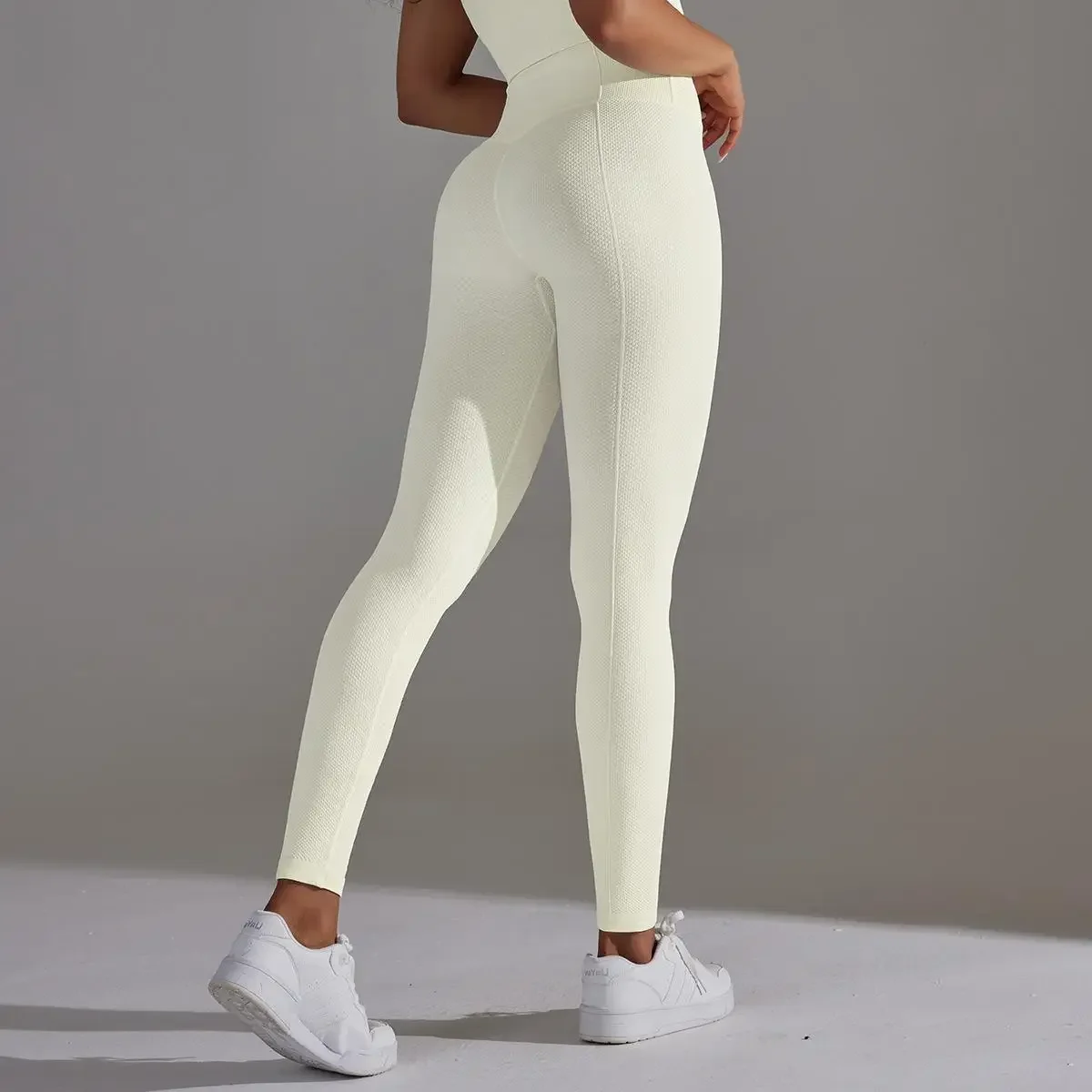 Seamless Leggings 여성 요가 바지 스크런치 레깅스 스포츠 스타킹 Ribbed Gym Push Up Legging 운동 피트니스 바지 여성 Legins