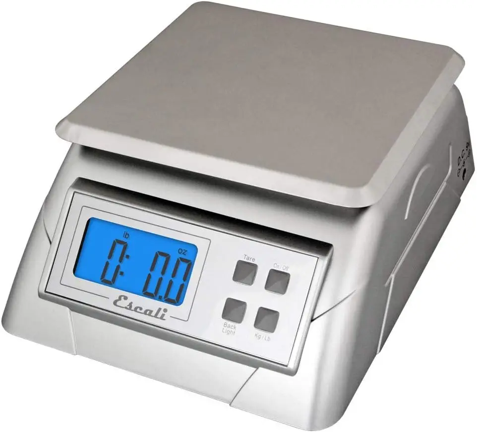 

Digital Kitchen Scale with Removable Stainless Steel Platform, LCD Display, Weighs to Gram for Baking and Cooking