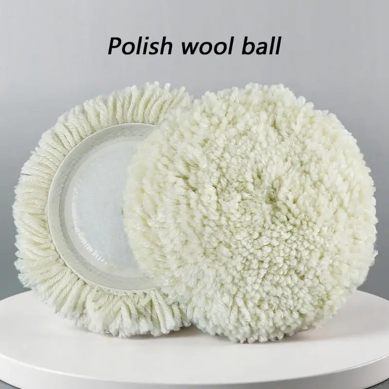 プレミアムウールバフホイール自動車ディテールパッド研磨ディスクスクラッチリリース車と石の表面仕上げ-m4yd