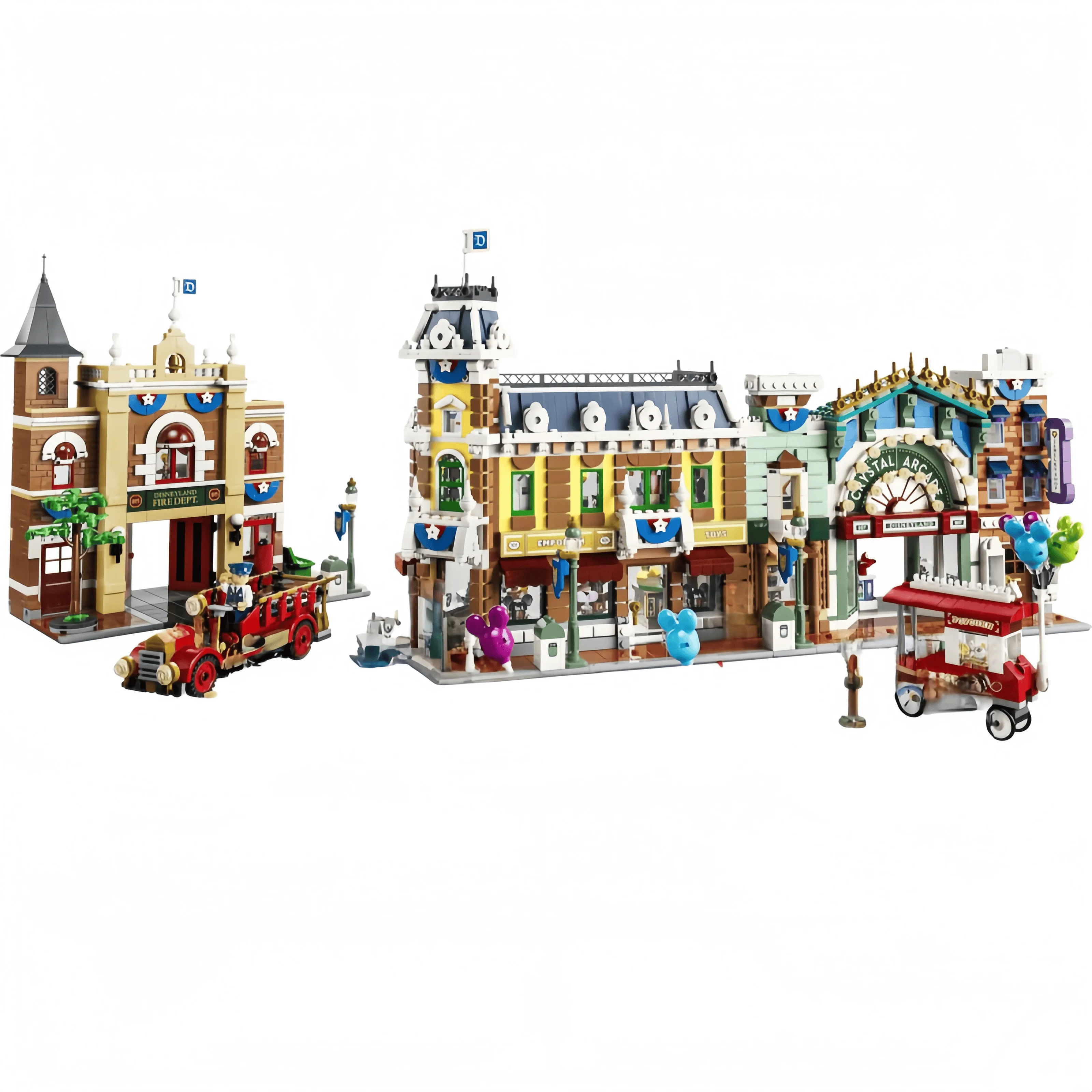 2026 new spot, DIY, 3899 creative building blocks, main street model pieces, castle houses, modules, adult birthday gifts and to