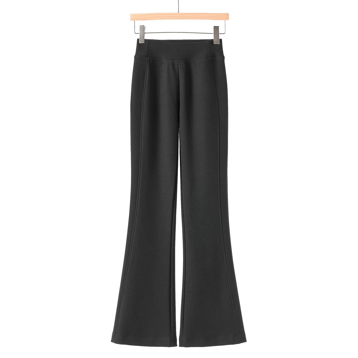 

Эластичные широкие брюки для йоги, весенняя коллекция, гибкие, с высокой талией, длинные, из полиэстера, модель 703, повседневные брюки