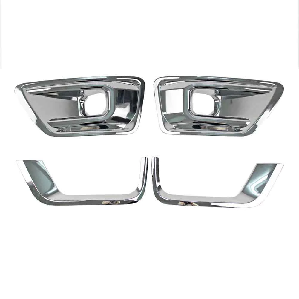 1 Set Fog Lamp Cover Fog Lamp Eyebrow Trim for Land Cruiser LC300 2021-2023 Front Fog Lamp Frame