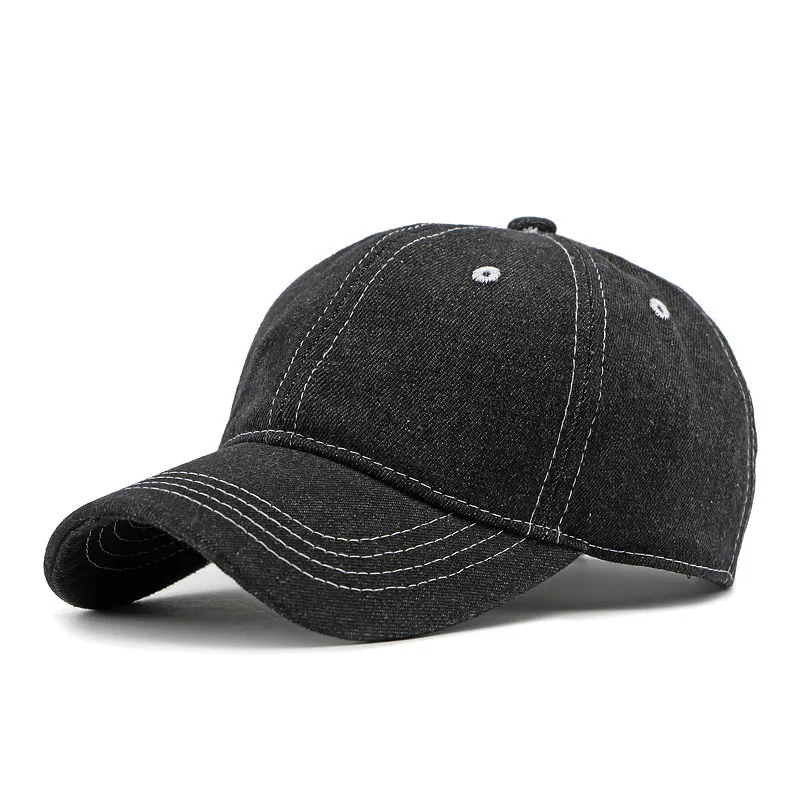 Customized Printed Logo Simple Casual Versatile Soft Top Duck Tongue Cap Men's And Women's Outdoor Play Sun Shading Baseball Hat