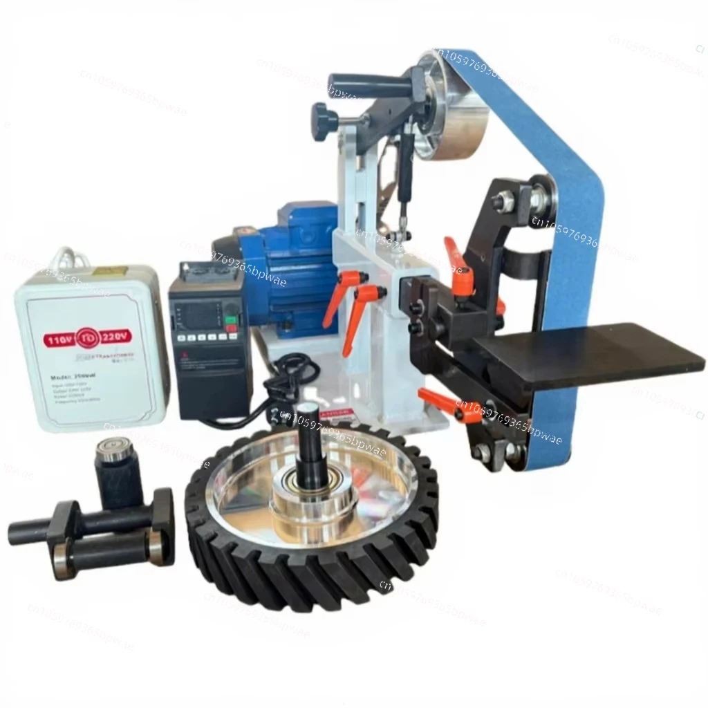 Electric Industrial Grade Horizontal 2x72 Variable Speed Belt Grinder