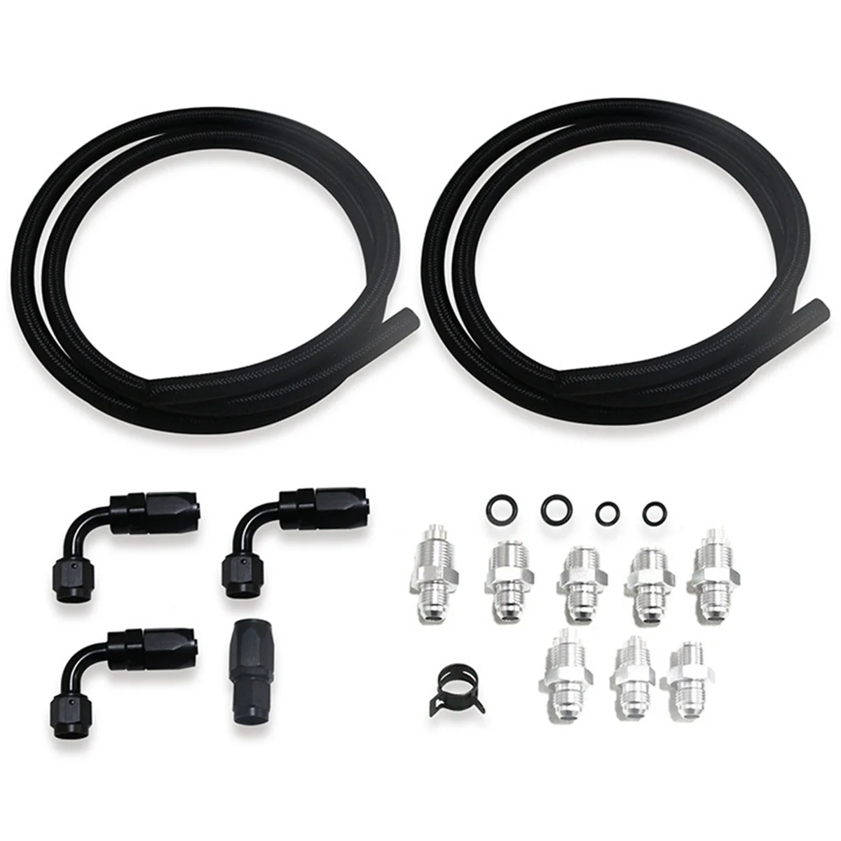 

551082 Universal Power Steering Pump Hose Kit Replacement Part Durability Reliable & Performance for Swap Ls1Ls3