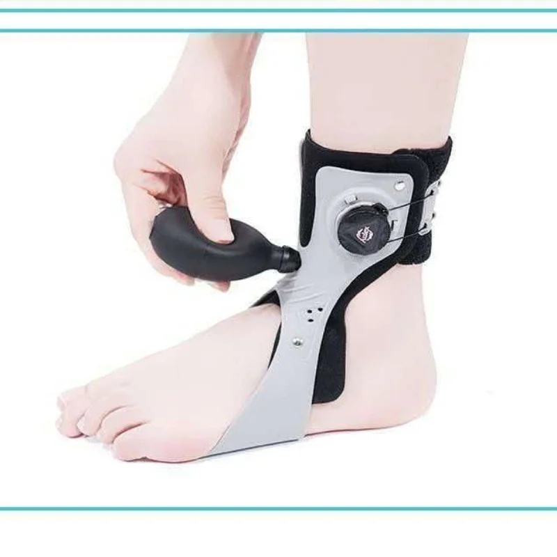 Soft Ankle Foot Brace with Non-Slip Sole, Universal for Left & Right Foot, Foot Drop Support for Hemiplegia