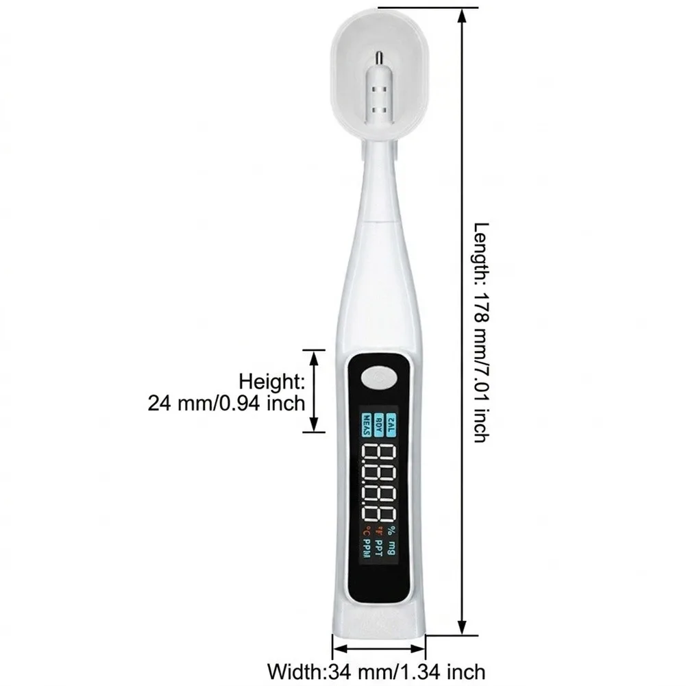 YHT26 Salinity Instrument for Sauce Braising Consistency Accurate Salt Monitoring HOLD Reading Feature YHT26 Salinity