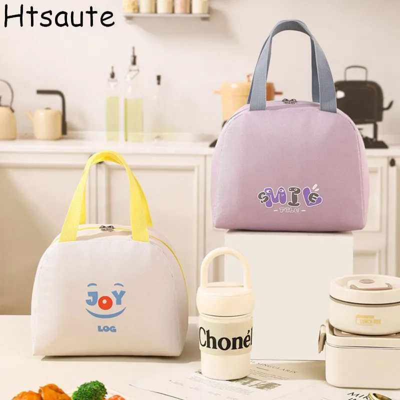 

Thermal Insulated Lunch Bags for Men Women Oxford cloth Bento Box Organizer Portable Lunch Bag Cooler Bag Tote Food Storage Bags