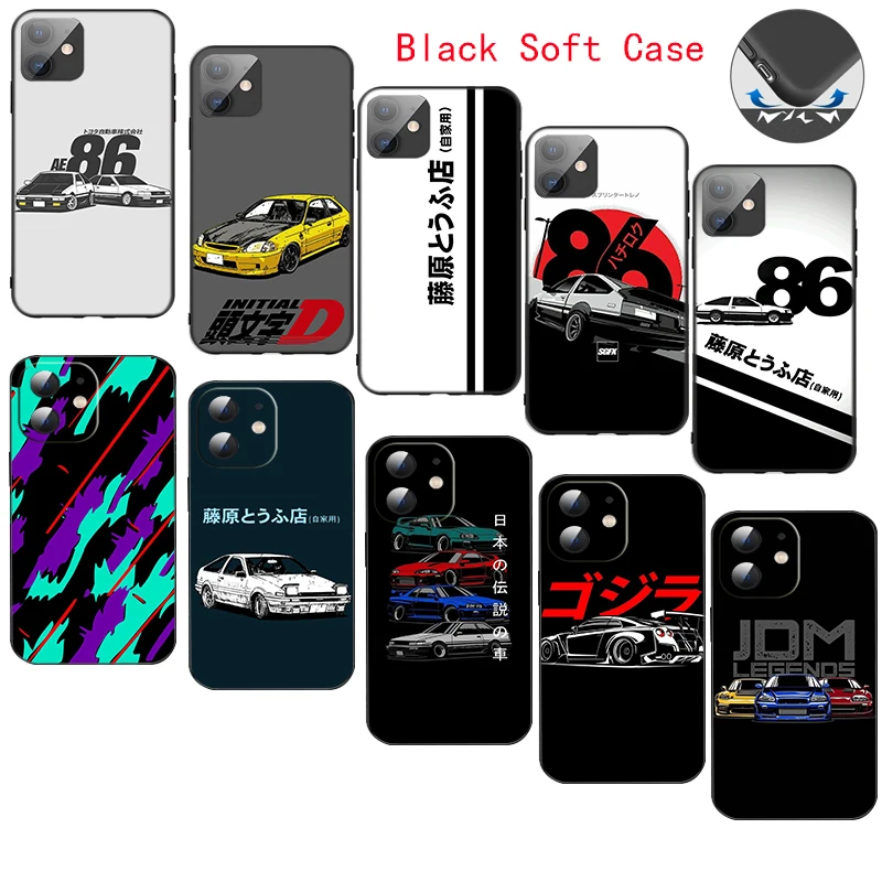 

CR41 HKS JDM Car 86 Soft Silicone Case for Moto G 5G G9 G30 G50 G60 G52 E7 Power E32