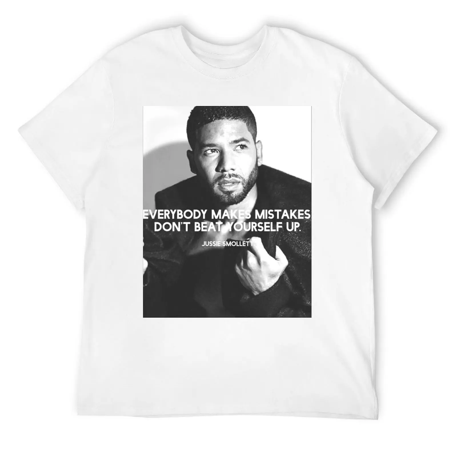 Jussie Smollett BW T-Shirt new edition anime figures anime stuff Blouse mens t shirts casual stylish