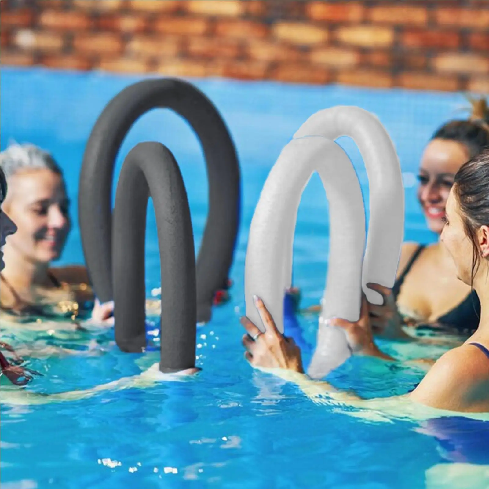 Pool-Nudeln, Schaumstoff, schwimmende Schwimmnudeln, Pool-Spielzeug, Trainingsgerät, Wassersport, Übungshilfe, Auftriebsstick für Kinder und Erwachsene