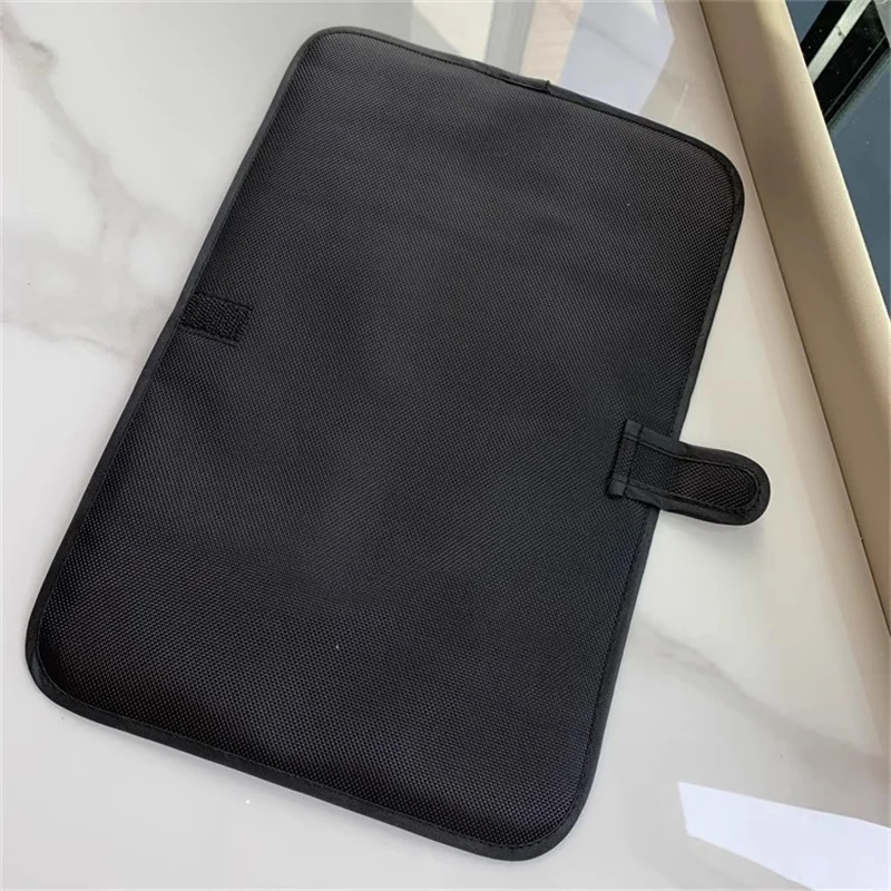 Hair Straightener Mat&Pouch Curling Iron Carrying Case Hair Curler Iron Pouch Heat Resistant Mat For Hair Styling Accessories
