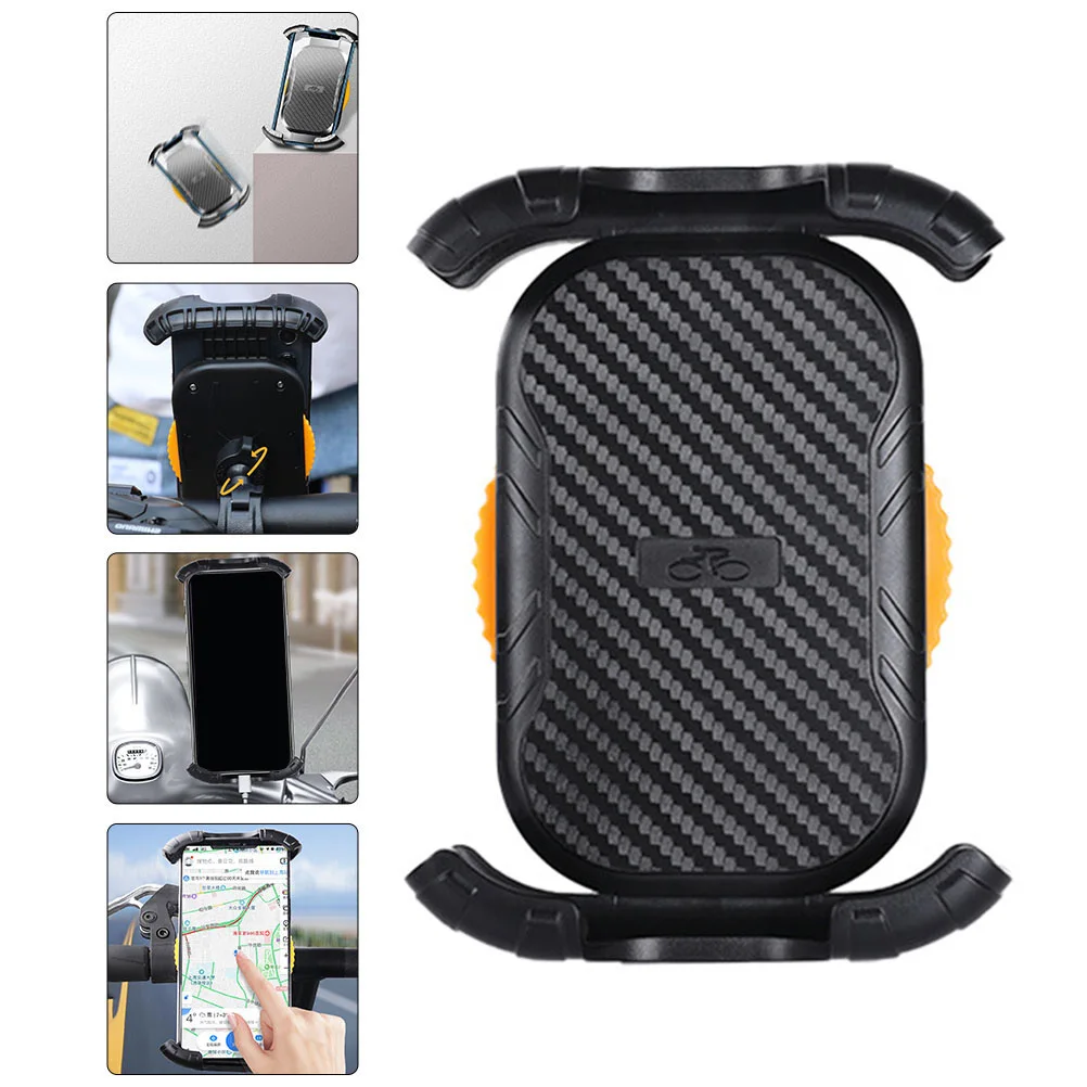 

Rotating Phone Holder St Rack Mount For Motorbike Motorcycle ABS Vibration Proof Easy Install Adjustable