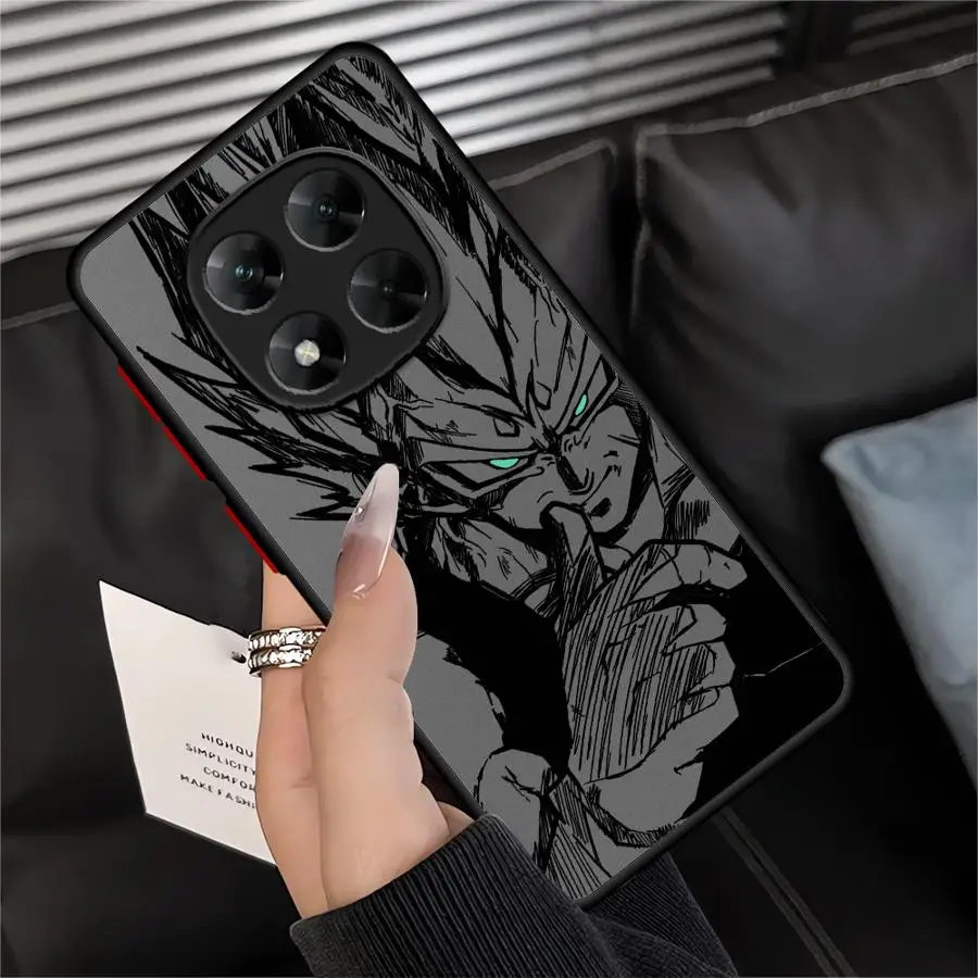 Hülle für Xiaomi Redmi 12C 13C A1 A2 Plus K40 Pro A4 10 9 14C Rückseite Handyhülle Dragon Ball Cool Vegetas Goku