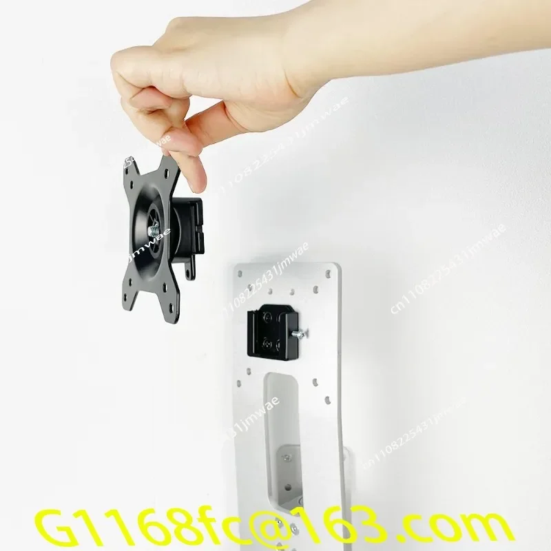 High Quality New Wall Mounted Full Sit Workstation Arm and Mount Keyboard Bracket Tray Monitor Stand part