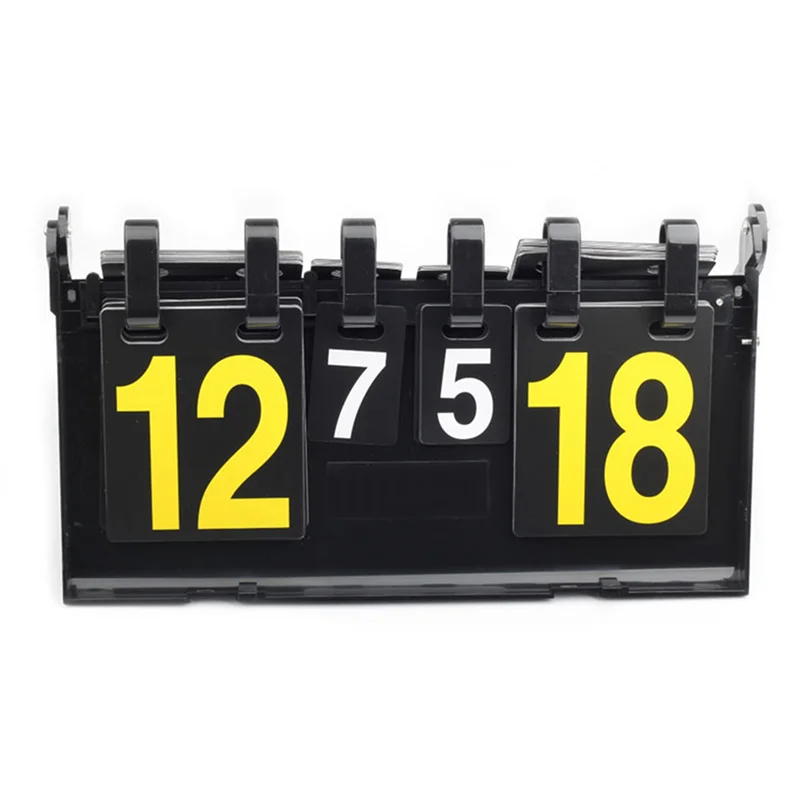 B93B-3X 4 Digit Score Board Basketball Football Volleyball Sport Table Tennis Scoreboard Waterproof Scoreboard