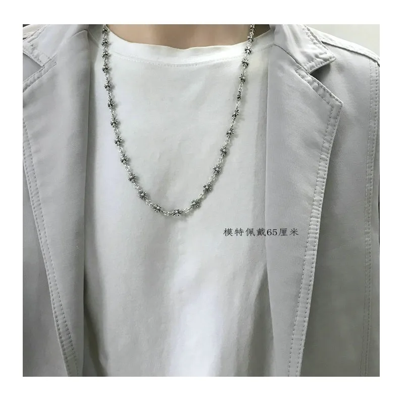 Chaoxuan Luo Xin Punk Cross Necklace Trendy Brand Personalized Retro Necklace Men's Trendy Women