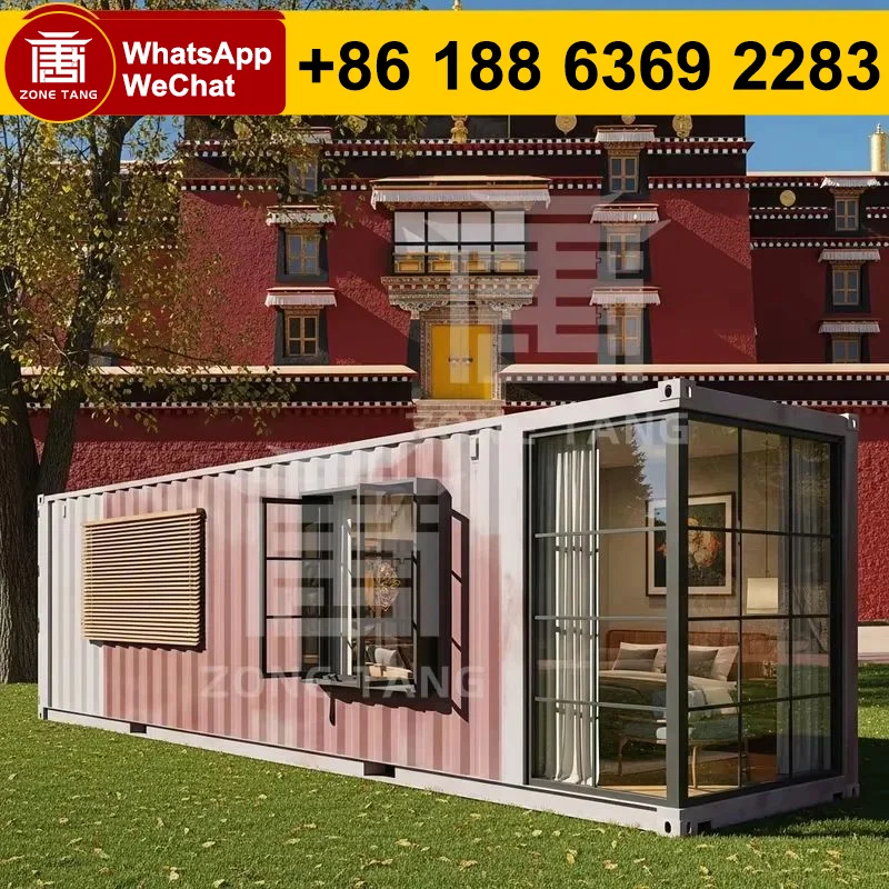 Hot Selling Holiday Homes Modern Modular House Factory Custom Prefab Tiny Flat Pack Home High Quality Pre Fabricated Low-Cost