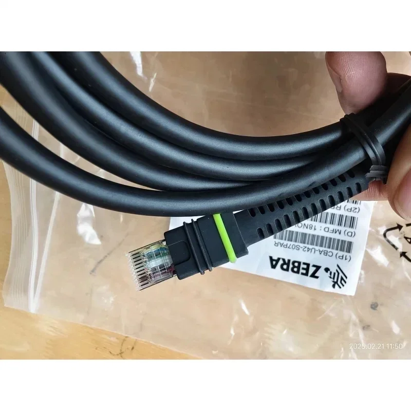 1PCS CBA-U46-S07ZAR Original USB Cable for ZEBRA LI3608 DS3608 Barcode Scanner Replacement Parts