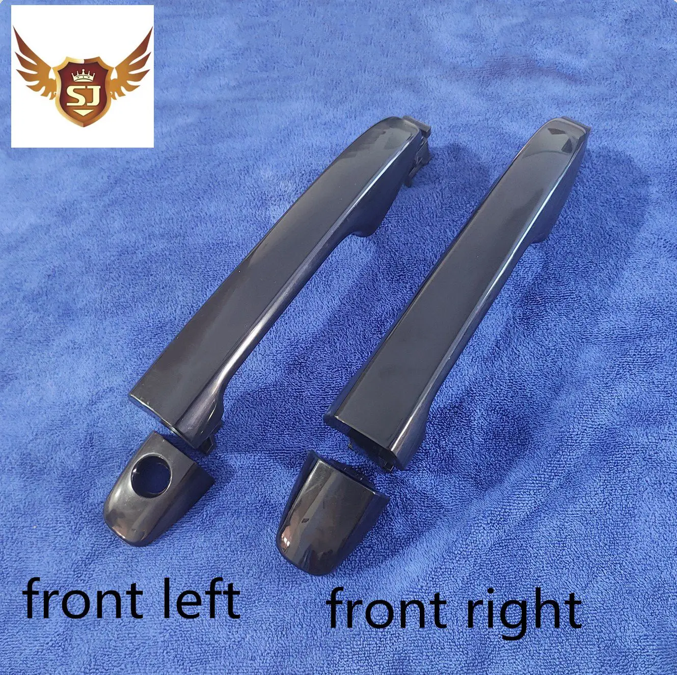 Exterior Door Handle for Toyota Avensis 2009, Camry 2015, Prius V, Sienna , Venza , wish , Front left or right Black