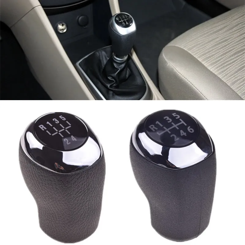 New Electroplate 5/6 Speed Manual Stick Gear Shift Knob Lever Shifter For Hyundai Elantra GT Accent Solaris Avante MD I30