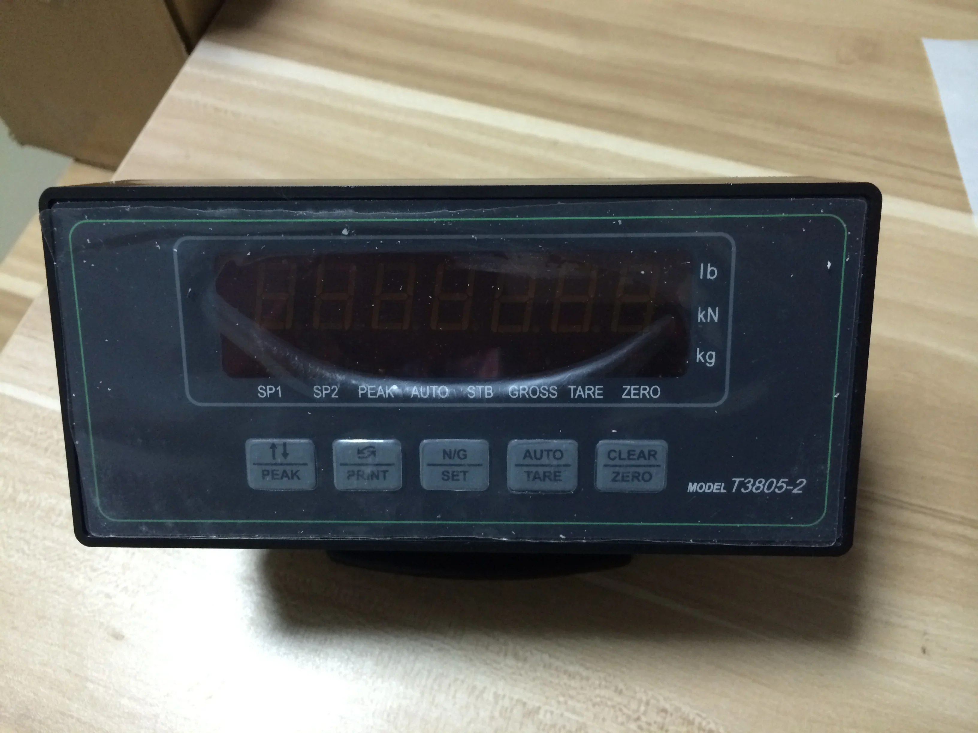 

Bench-Top Three Integral T3805 3806 Weighing Instrument Peak Force Display 7 Semi-Digital