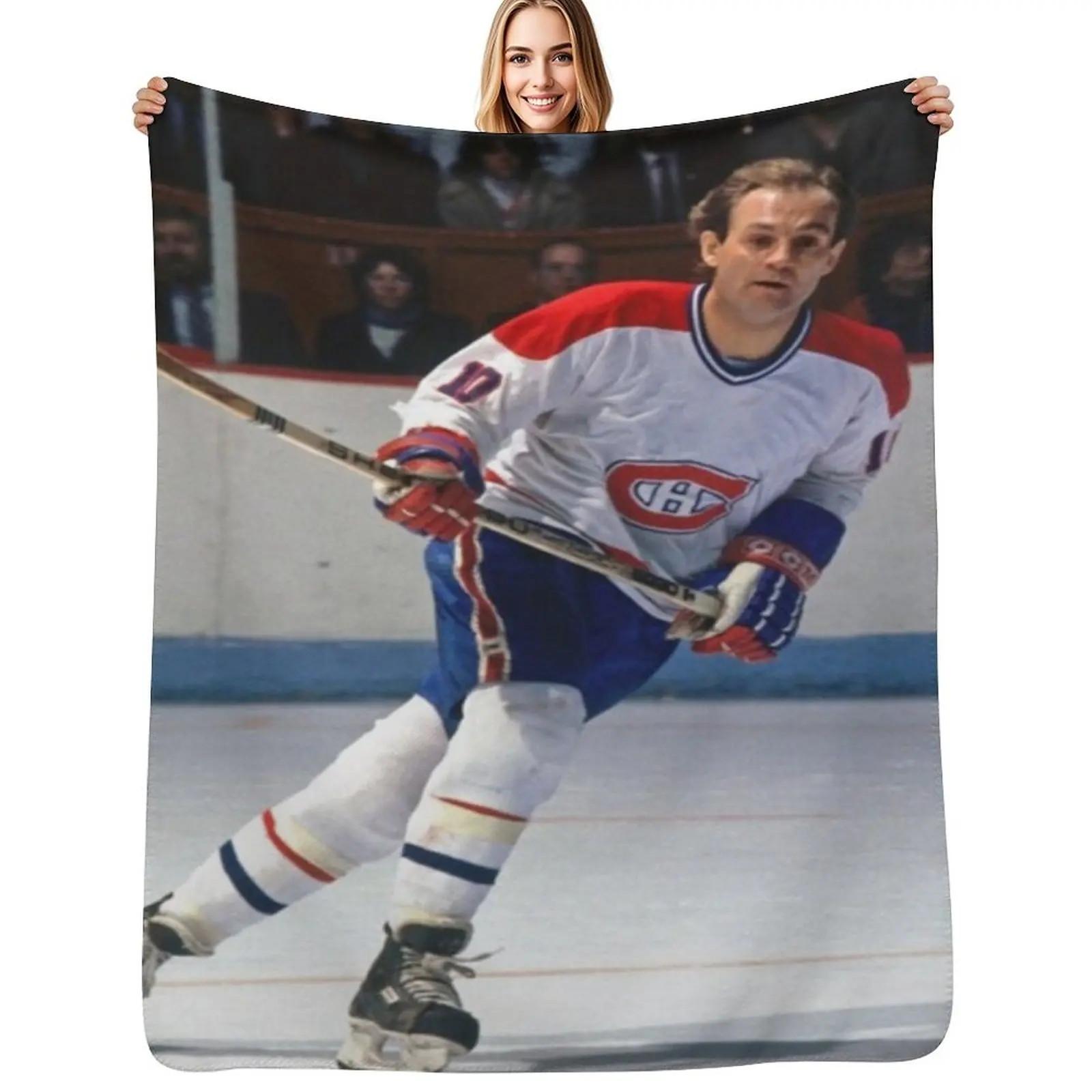 

Guy Lafleur Throw Blanket Soft Cozy Blanket for Pet Kids Adults