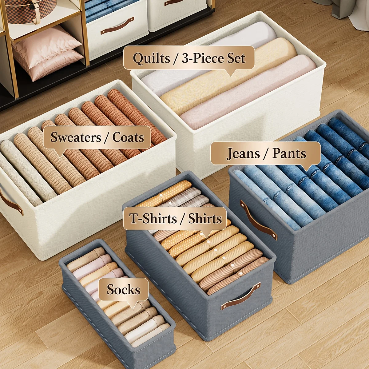 Boîte de rangement multifoncti - Winter Clothing Organizer avis et prix