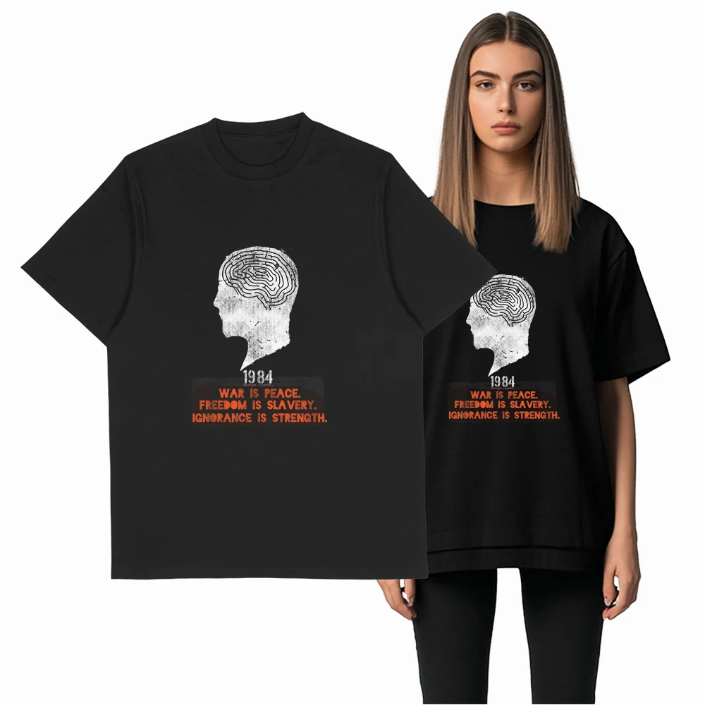 쿨마인드 X0094 1984 마인드 클라이밍 티셔츠 100% 코튼 독점 그래픽 남성 티셔츠 큰 사이즈 스트릿웨어 티셔츠 남성용 티셔츠
