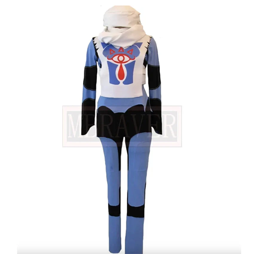 

Zelda Ocarina of Time Sheik Cosplay Party Costume Halloween Christmas Custom Made Any Size