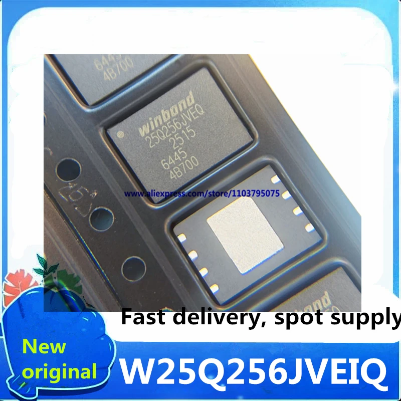 

10PCS/LOT W25Q256JVEIQ 25Q256JVEQ WSON8 Ships Fast 100% New original In stock