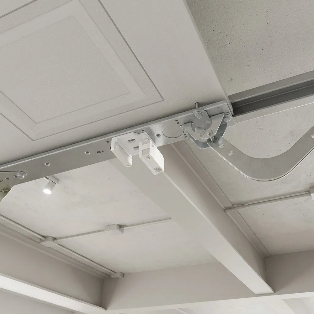 Garage Door Mounting Bracket for Ring Alarm For Contact Sensor Supporting Installation on Common Residential Garage Types