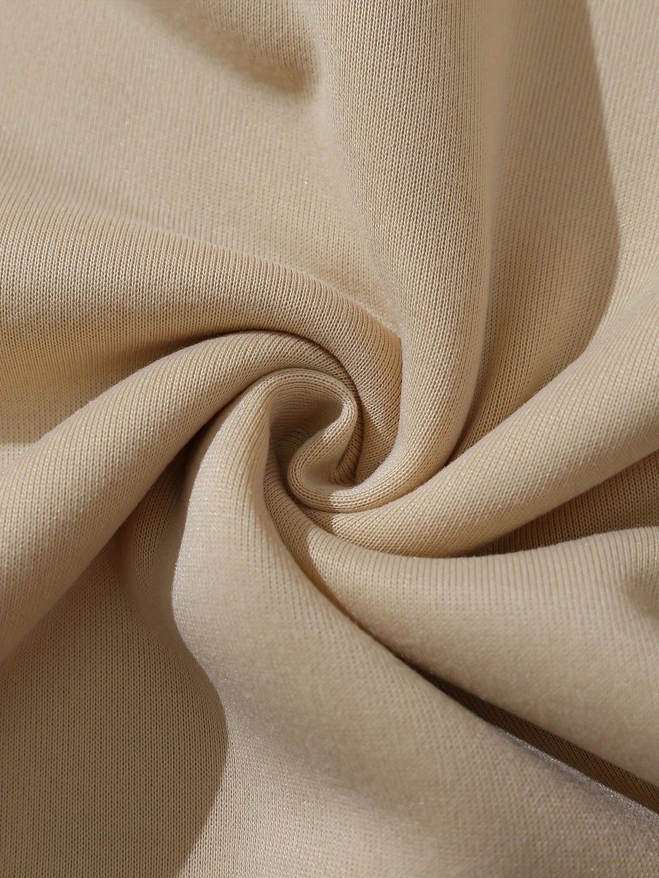 �Jesus ist König, Offenbarung 17:14“ Kapuzenpullover, Hip-Hop-Sport-Sweatshirt mit christlichem Glaubensaufdruck, beige, lässiger Pullover mit gerippten Bündchen – Detail 6
