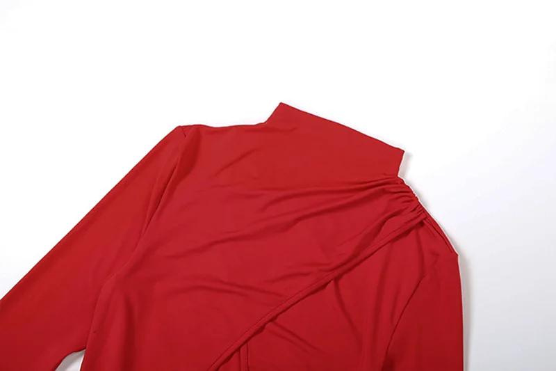 中空クロスシャーリングボディコンミニドレス女性ファッションセクシーなタートルネック長袖スリム誕生日パーティー衣装クラブウェア