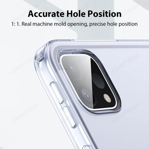 Imagen 2 del producto Funda transparente para iPad A16 M3 2025 Pro 12,9 10. a 9 a generación Air 11 13 5 4 3 Funad para Ipad Mini 6 7 10,2 funda protectora