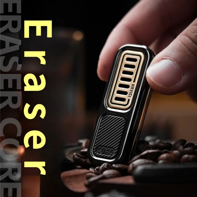 (Pre-order) NAYICI EDC Eraser - Long Track Dense Segment Mechanical Metal Fingertip Push Card Decompression Toy