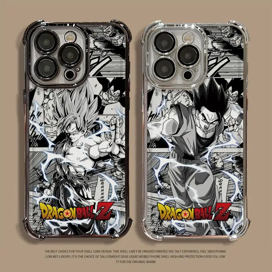 Funda de teléfono con revestimiento Goku Dragon Ball para vivo Y31 Y400 V60 Y39 Y29 V40 Y38 Y200i Y28 Y03 Y200 V50 V29e V27 Y78 Y36 Lite Pro