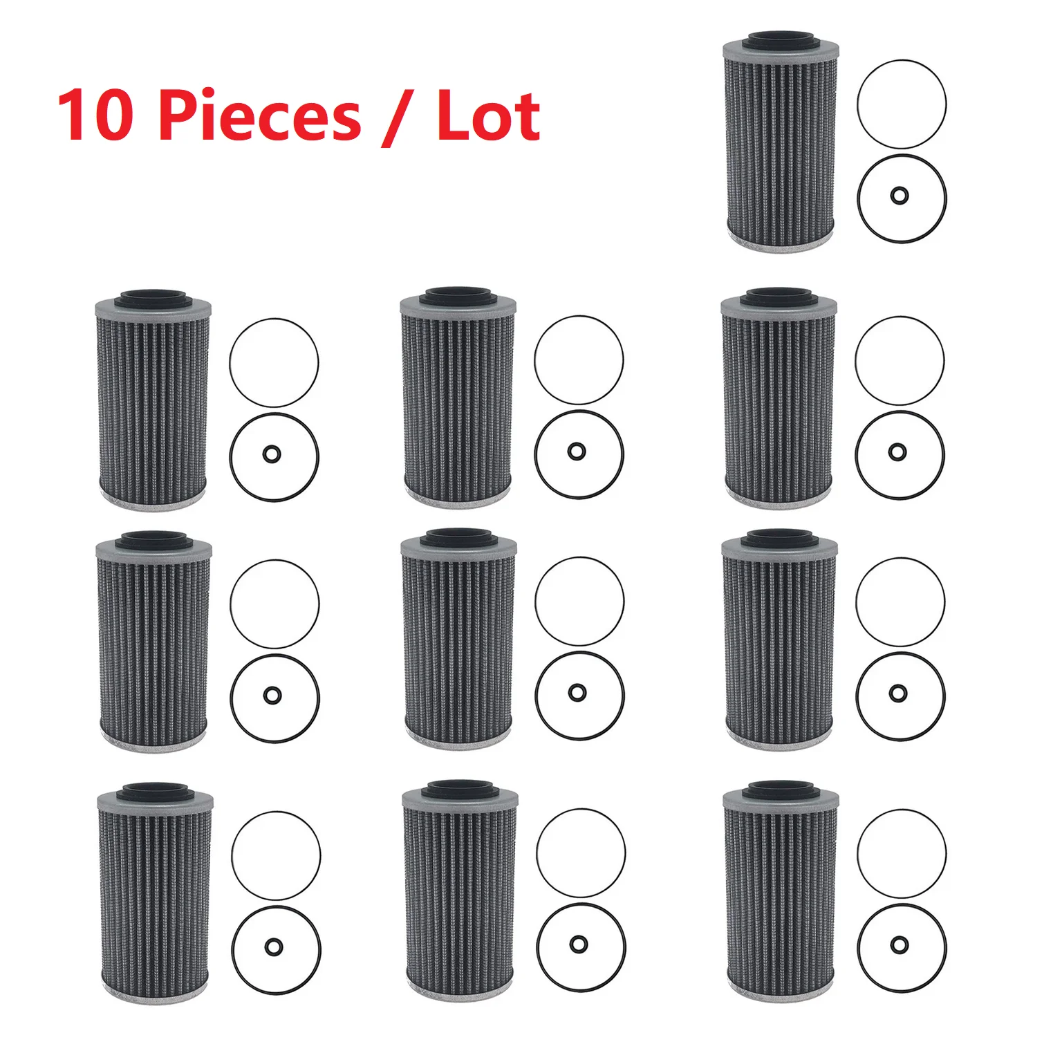 

10 x for Sea-Doo Oil Filter 2016 RXT-X RXP-X GTX 300 Seadoo OE# 420956744 / 420956741 / 711956741 - High Performance