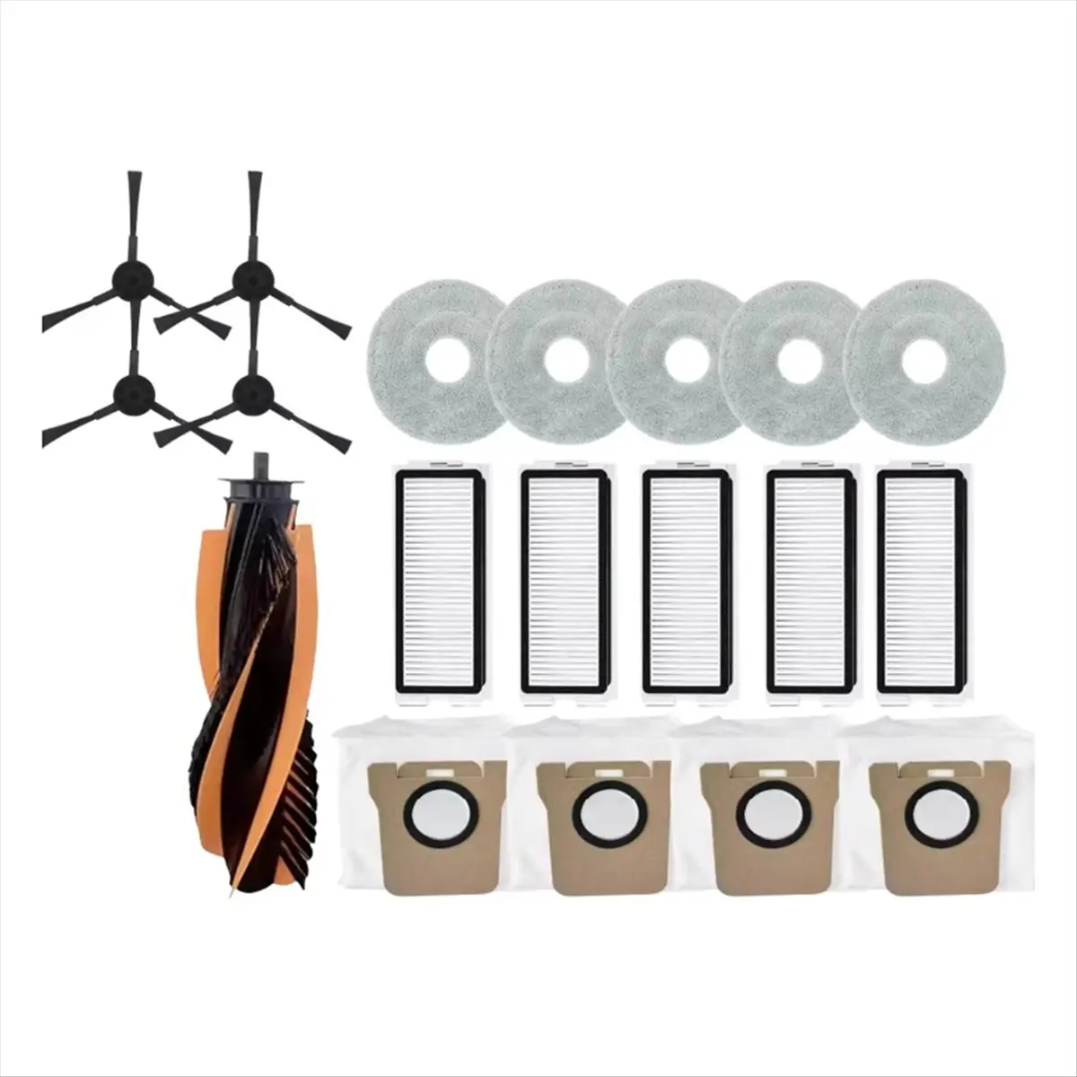 2026 Trend For P20 PRO / T5 Pro Robot Vacuum Cleaner Accessories Main Side Brush Hepa Filters Mop Cloth Replacement Parts