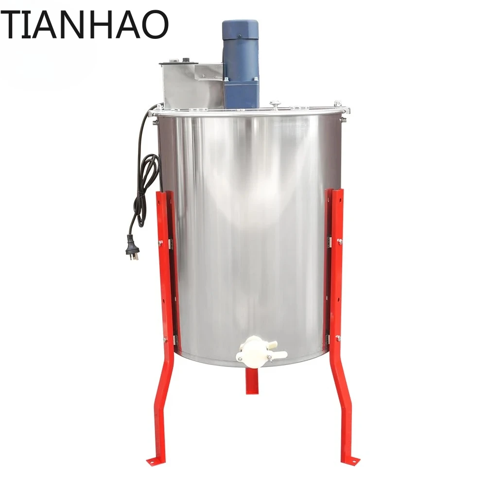 304 Stainless Steel Honey Centrifuge Electric Honey Extractor 4 Frame