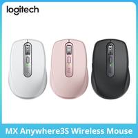 Logitech Master Series MX Anywhere 3S Bluetooth Wireless Silent Mouse Soft sound Office Female Tablet