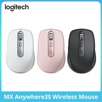 Logitech-mouse master series mx, 3s, bluetooth, sem fio, silencioso, som suave, para escritório, tablet