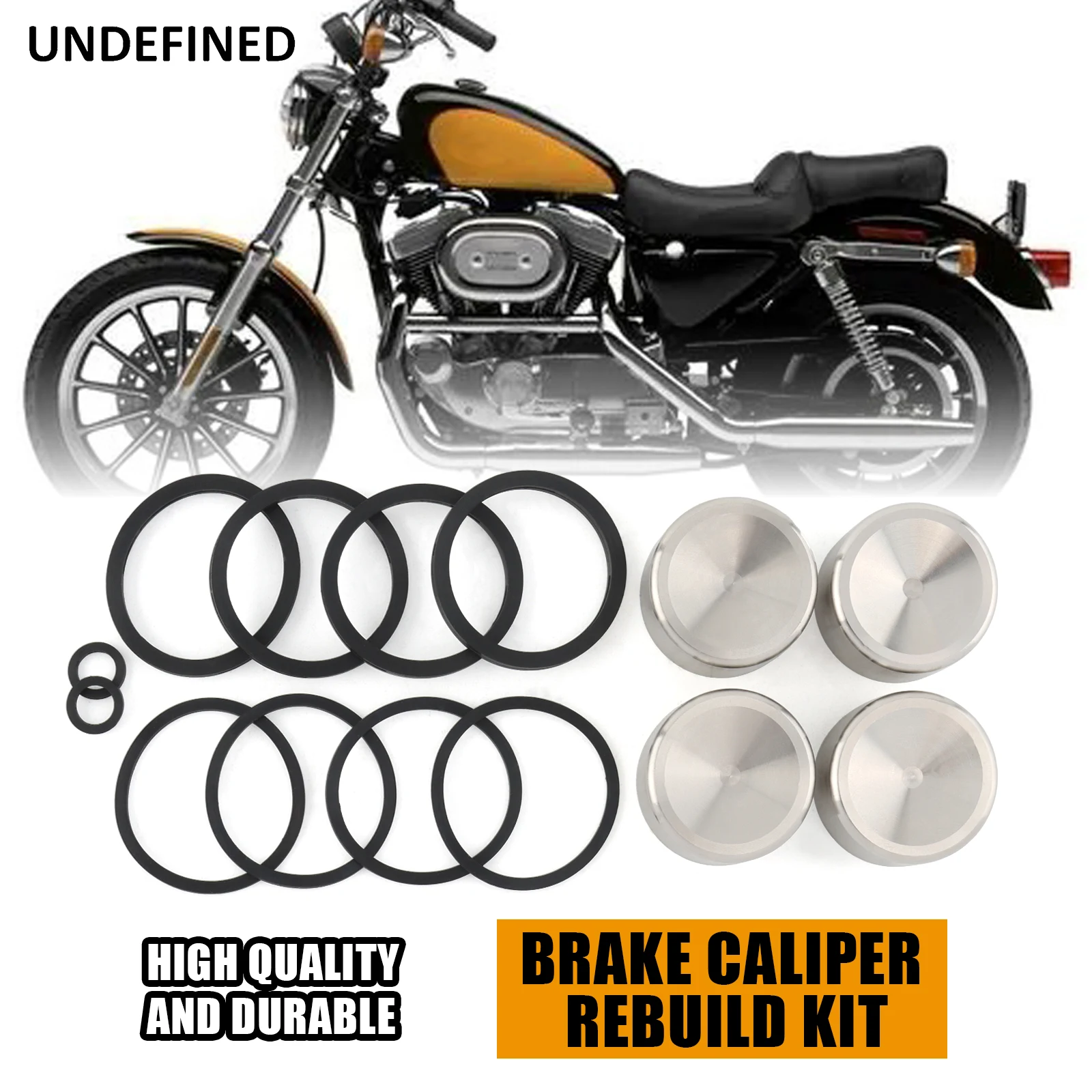 Zestaw do przebudowy zacisku hamulca przedniego/tylnego 44313-00 dla Harley Sportster XL Dyna Softail Touring Road King Electra Road przemieszczanie się po ulicy