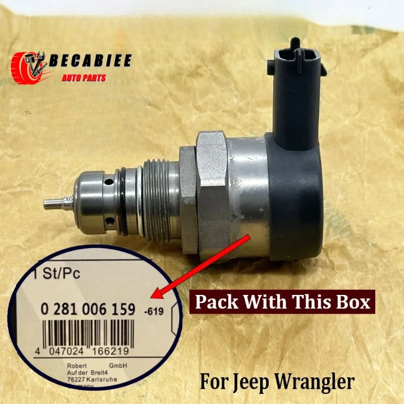 0281006159 Common Rail Pressure Regulator Diesel Fuel DRV 281006159 0445214233 68092292AA K68092292AA