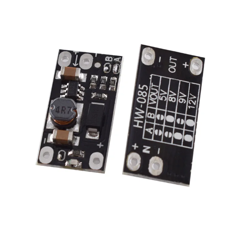 High-Efficiency DC Boost Voltage Regulator 5V-12V Adjustable Constant Voltage Constant Current with LED Indicator