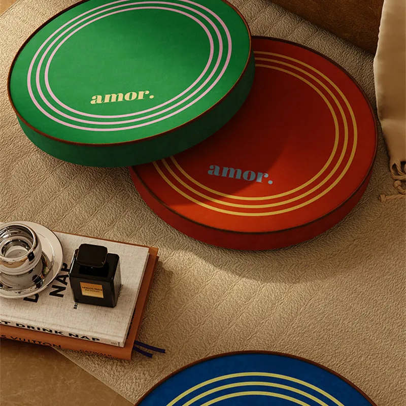 Floor Cushion Pillow Round Putuan Seating Cushions for Living Room Tatami Meditation  Yoga  Round Chic Home Decoration Flexible