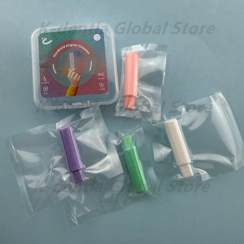 

15x4Pcs/Box Tooth Chew Aligners Dental Aligner Chewie Aligner Chompers Invisible Retainer Orthodontic Chompers oral care tools